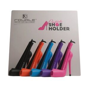 Royale Cinderella Shoe Holder Heat Resistant Flat Iron Holder Hot Pink NEW
